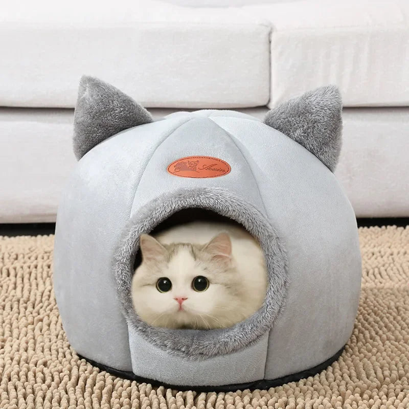 PawVana™ Cozy Cave Cat Bed