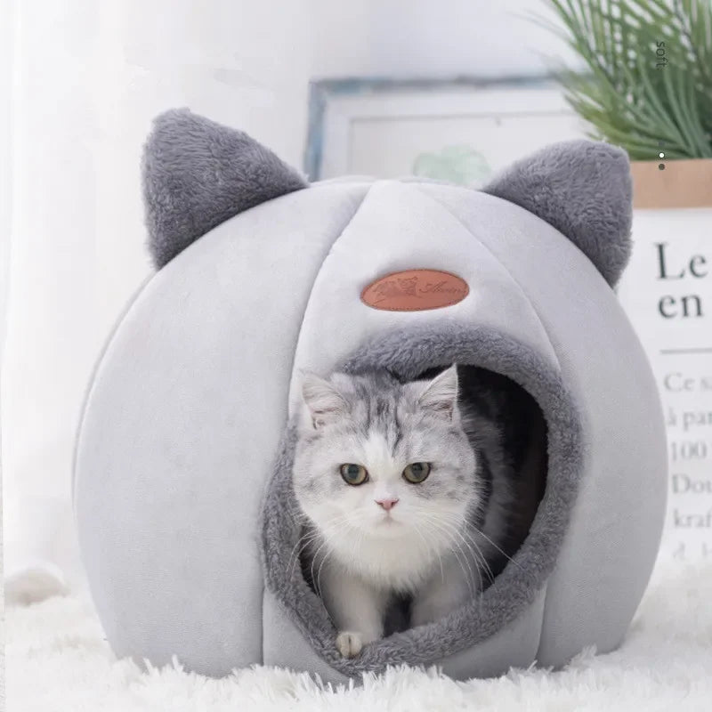 PawVana™ Cozy Cave Cat Bed