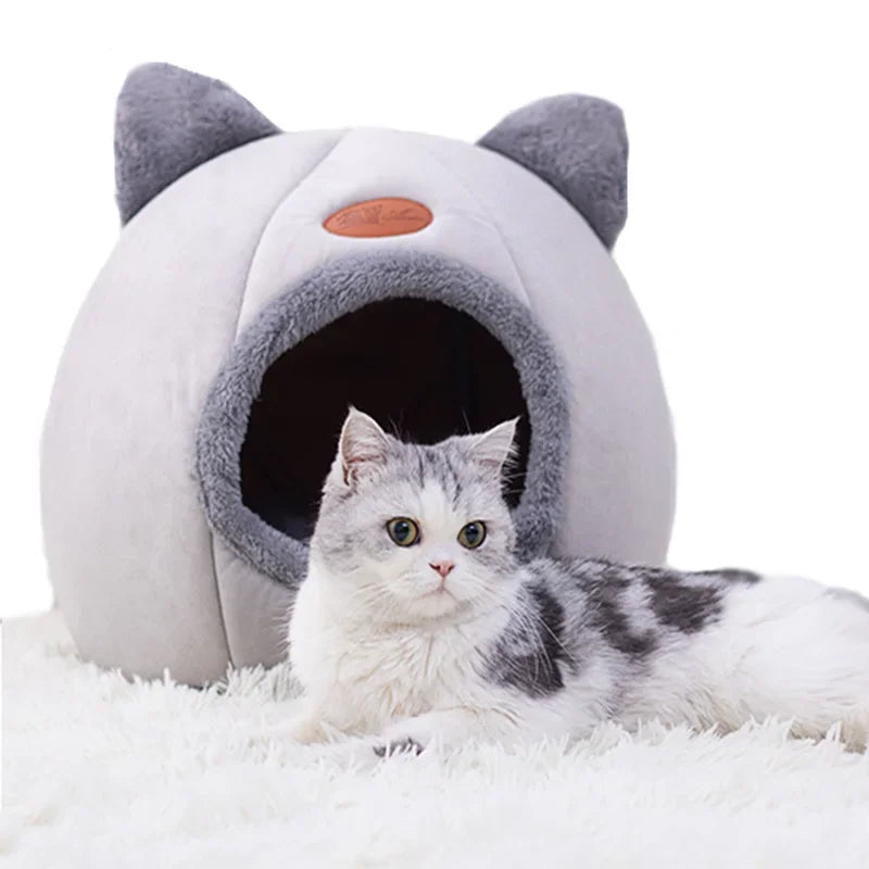 PawVana™ Cozy Cave Cat Bed