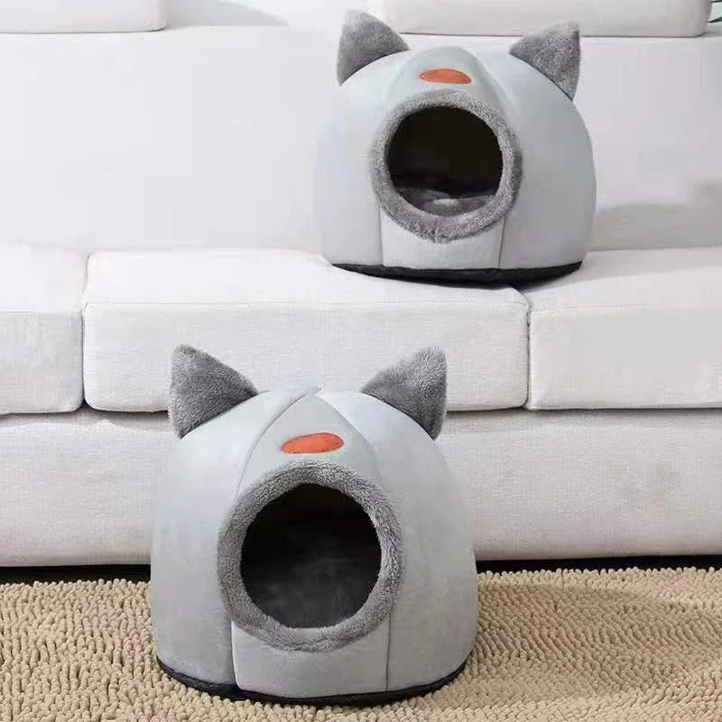 PawVana™ Cozy Cave Cat Bed
